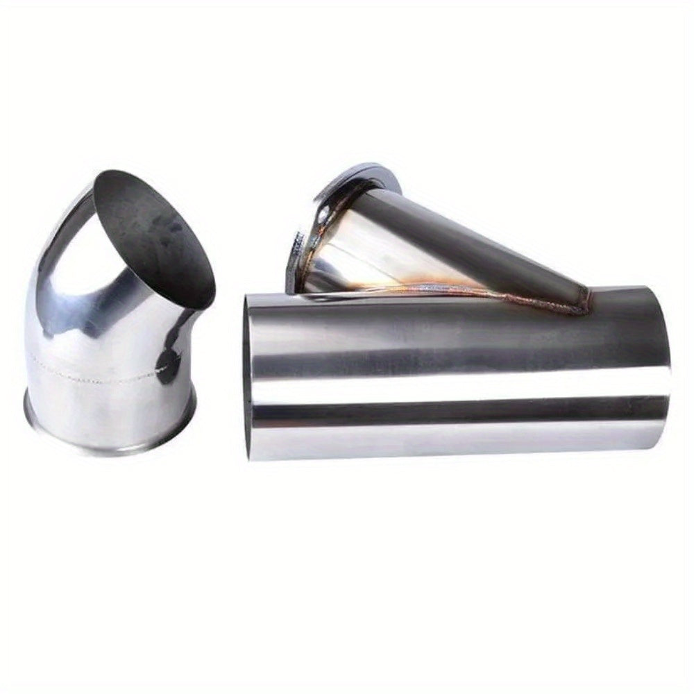 4-Inch Remote Y-Pipe Single Electric Exhaust Cutout Set