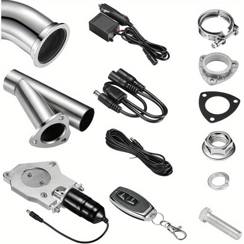 2.0 Inch Dual Electric Exhaust Cutout Valve Remote Switch