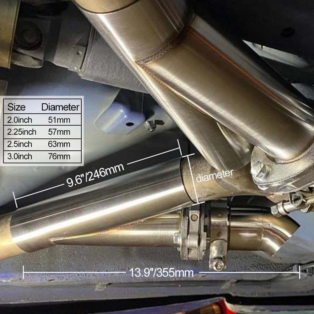 2.0 Inch Dual Electric Exhaust Cutout Valve Remote Switch