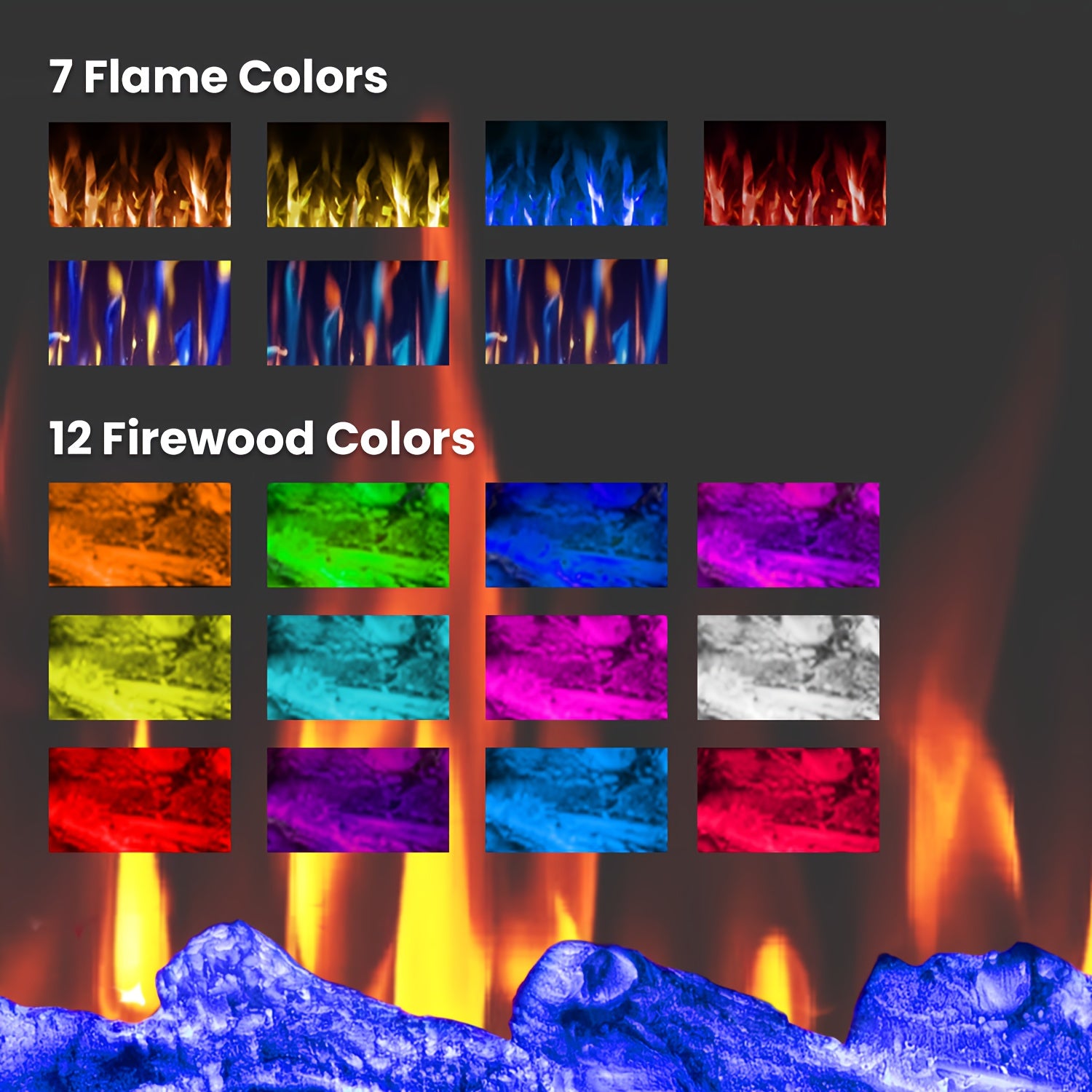 68 inch Electric Fireplace, 4.49\