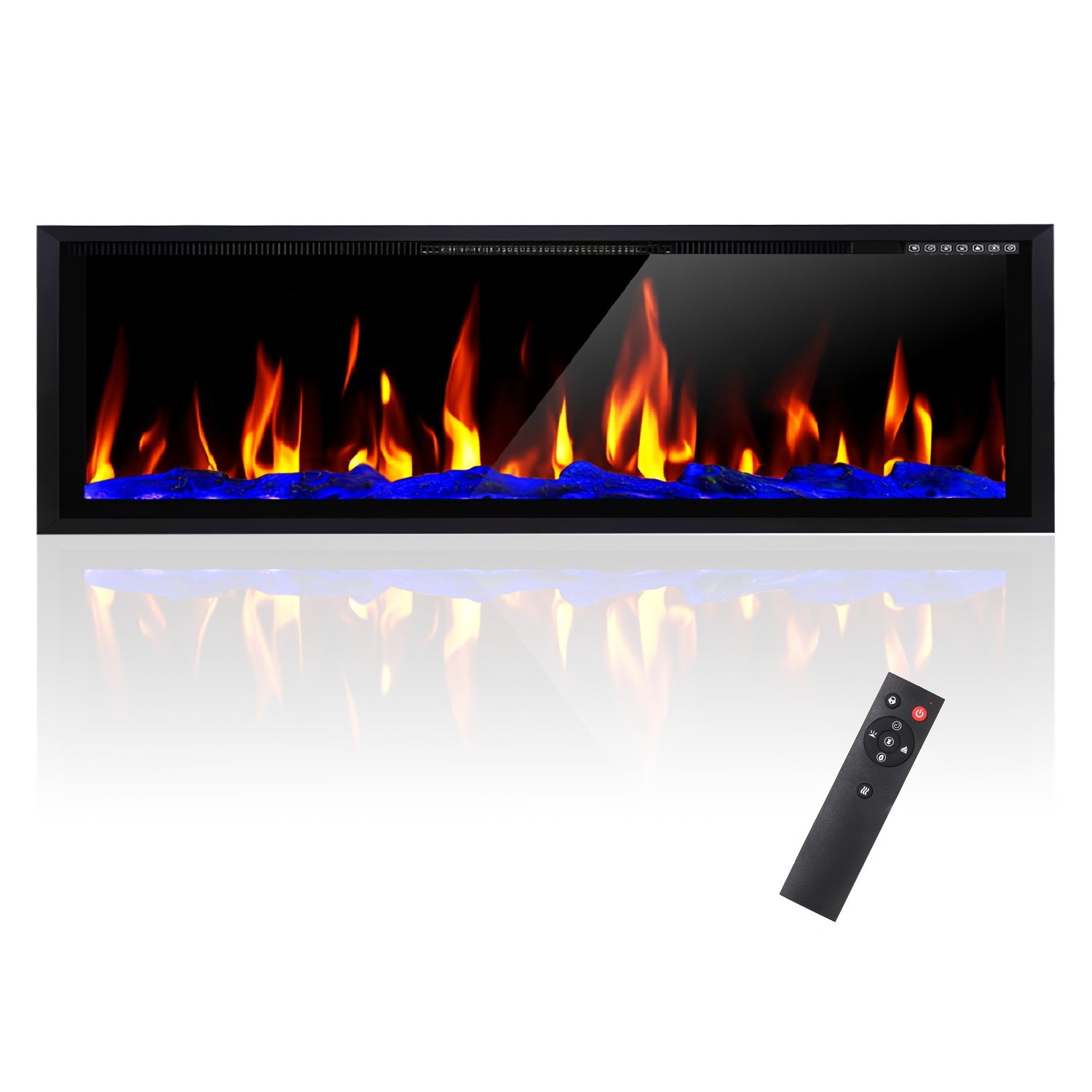 68 inch Electric Fireplace, 4.49\