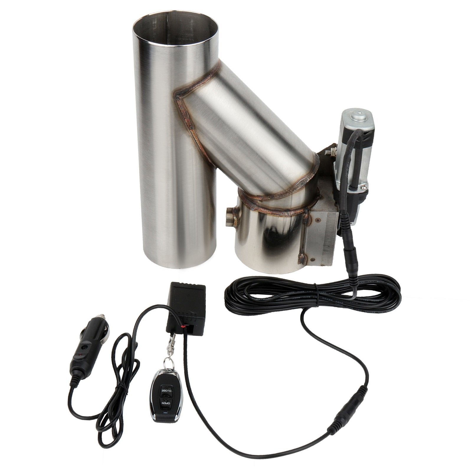 2.5' 63Mm SS Electric Exhaust SYSTEM Set