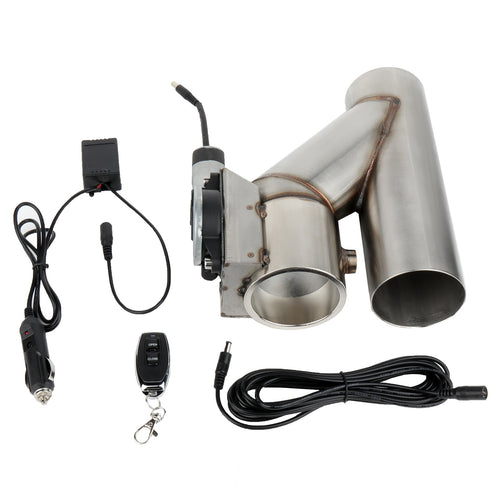 2.5' 63Mm SS Electric Exhaust SYSTEM Set