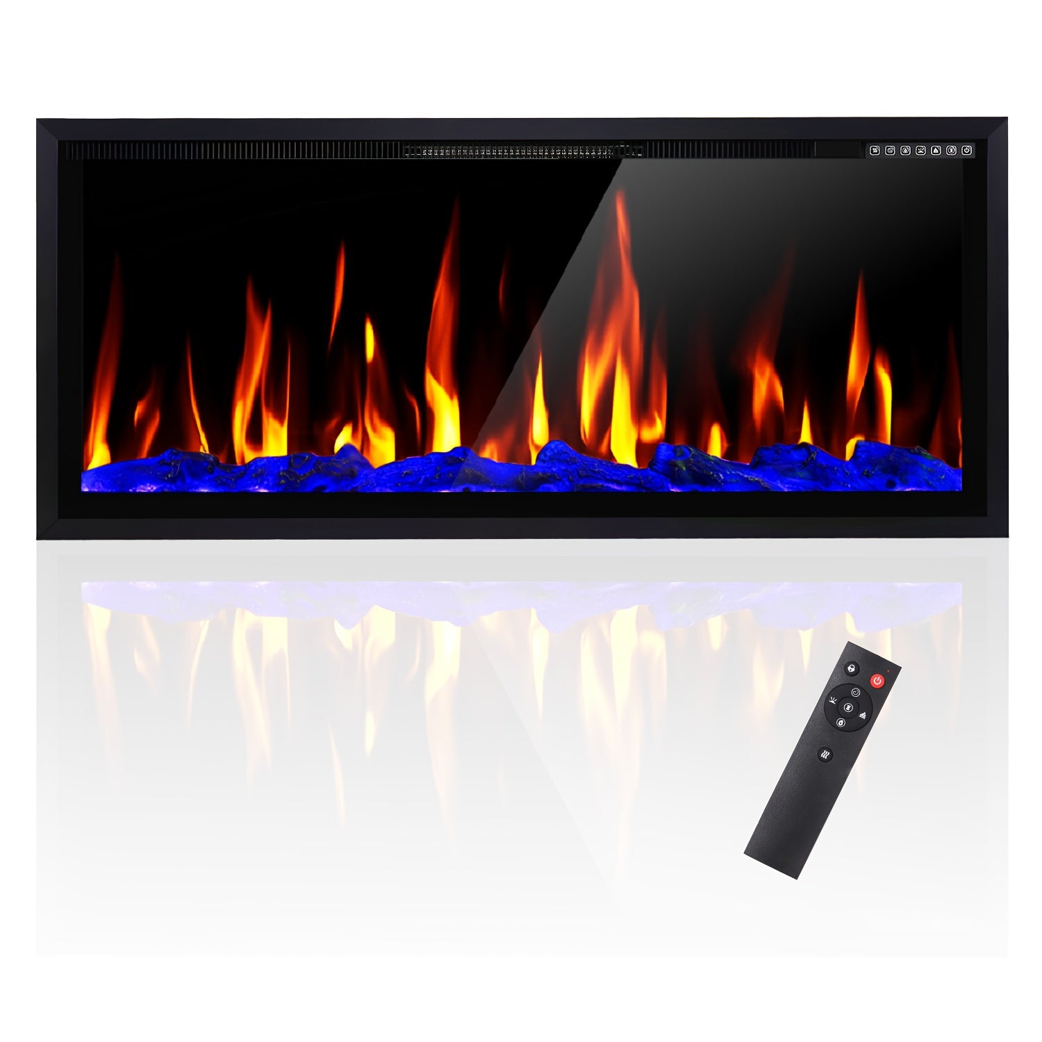 68 inch Electric Fireplace, 4.49\