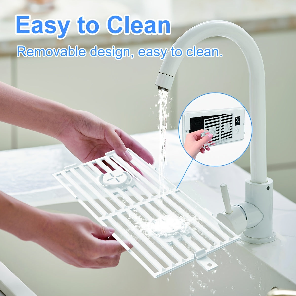 2026 Update New Register Booster Fan 10-Speed Control, Quiet Thermostat with Remote Control, Air Vent Fan Booster for Room 4\